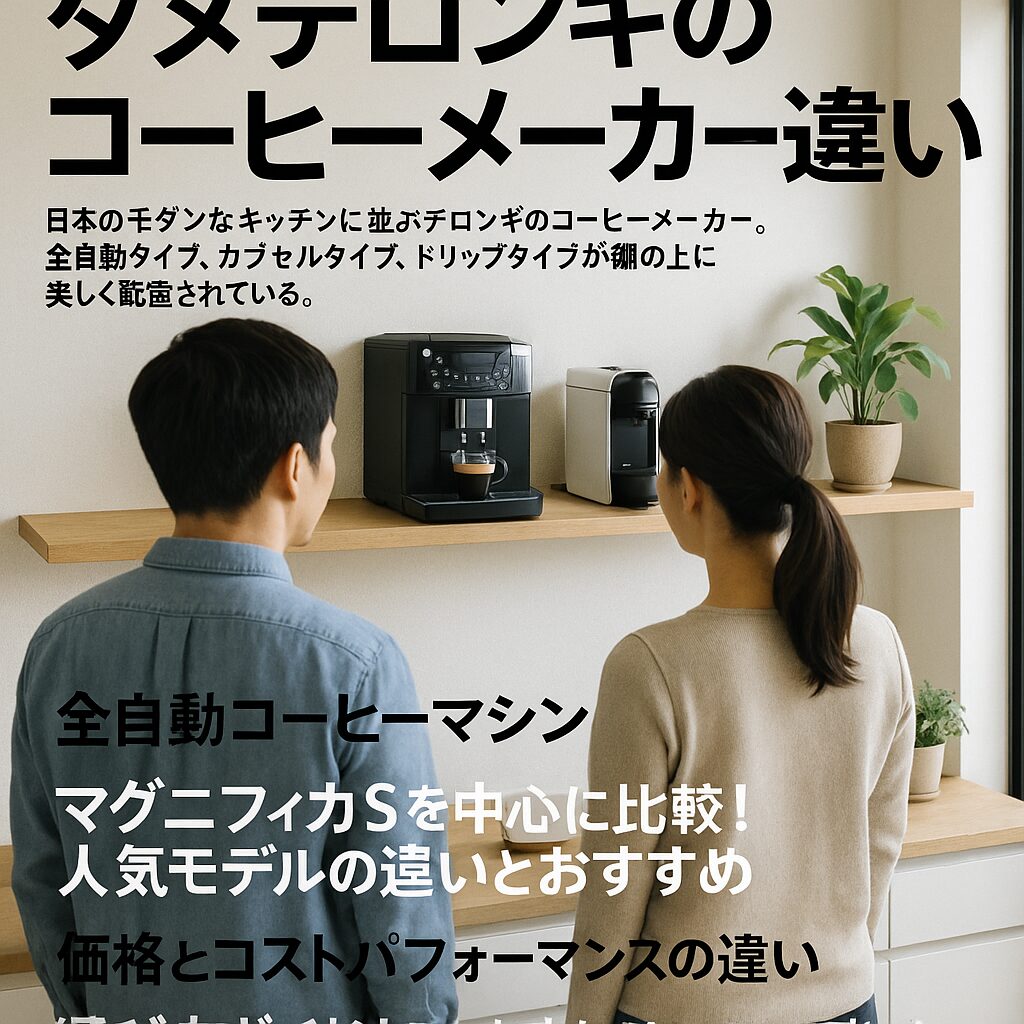 コーヒーメーカーの違い
